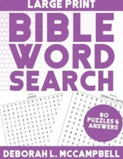 Large Print Bible Word Search: Bible Word Search For Adults and Children