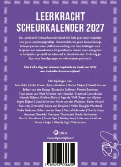 Leerkracht scheurkalender 2027