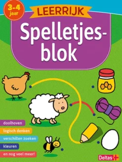 Leerrijk spelletjesblok