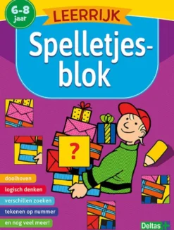 Leerrijk spelletjesblok