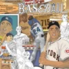 Legends of Baseball: Coloring, Activity and Stats Book for Adults and Kids: featuring: Babe Ruth, Jackie Robinson, Joe DiMaggio, Mickey Man