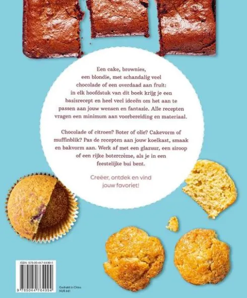 Lekker zelfgebakken Cakes, muffins & brownies