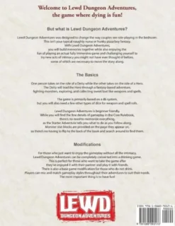 Lewd Dungeon Adventures Core Rulebook and Starter Adventure