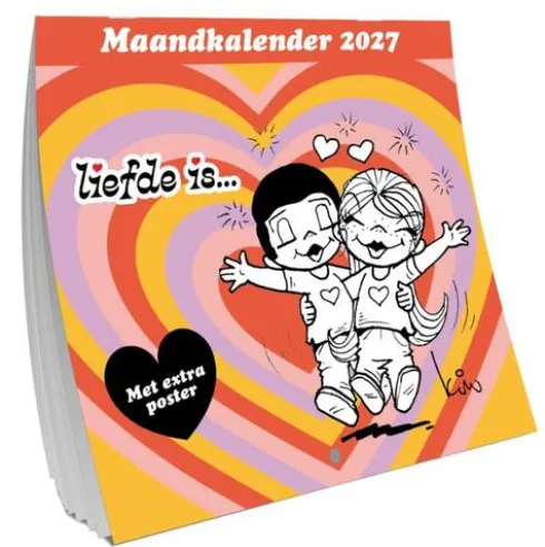 Liefde is… maandkalender - 2027
