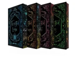 Limited edition Twisted Love Games Hate Lies set sprayed edges