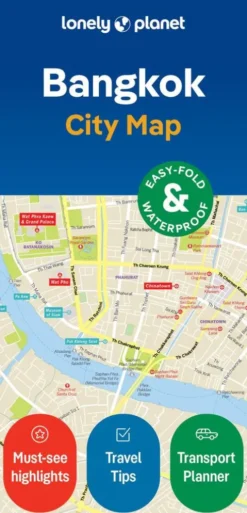 Lonely Planet Bangkok City Map