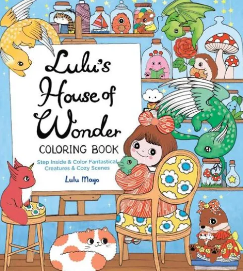 Lulu's House of Wonder Coloring Book