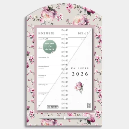 Luxe Omslagkalender Kersenbloesem 2026