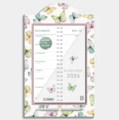 Luxe Omslagkalender Vlinders 2026