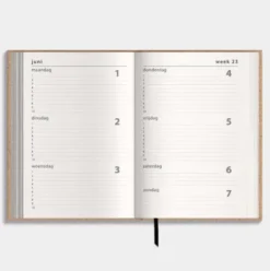 Luxe Schoolagenda 2026-2027 ±A5 Kurk