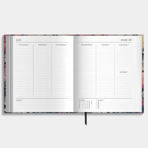 Luxe Weekplanner 2026-2027 A5+ Klassiek