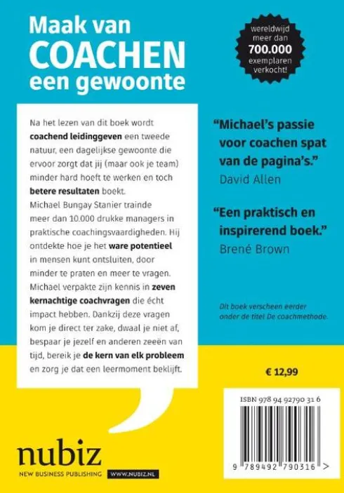 Maak van coachen een gewoonte
