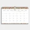 Maandkalender Schooljaar 2026-2027 A3 Vintage Bloemen