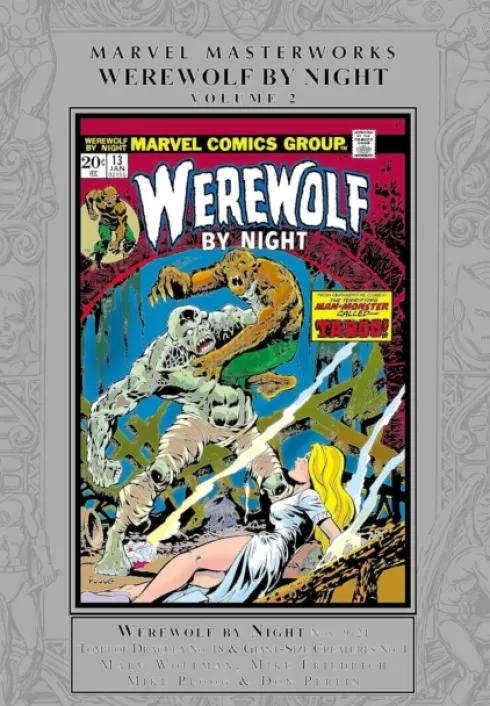 Marvel Masterworks: Werewolf By Night Vol. 2