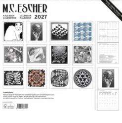 M.C. Escher maandkalender 2027