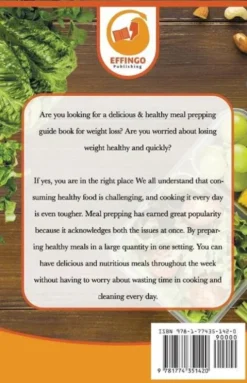 Meal Prepping Cookbook for Weight Loss