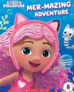 Mer-Mazing Adventure (Gabby's Dollhouse Headband Book #2)