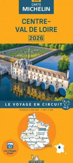 Michelin Wegenkaart 518 Centre-Val de Loire 2026