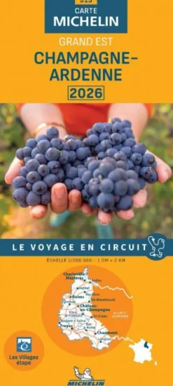 Michelin Wegenkaart 515 Champagne-Ardennen 2026