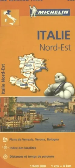 Michelin Wegenkaart 562 Italië Noordoost