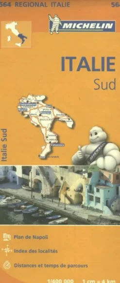 Michelin Wegenkaart 564 Italië Zuid