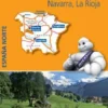 Michelin Wegenkaart 573 Spanje Noord - Baskenland/Euskadi, Navarra