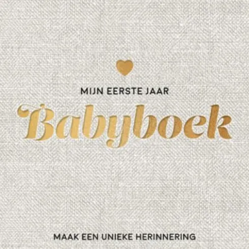 Mijn eerste jaar babyboek - Maak een unieke herinnering