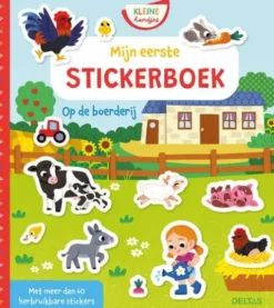 Mijn eerste stickerboek Op de boerderij