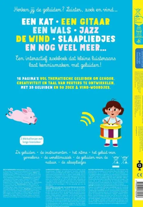Mijn grote muziekboek met geluiden