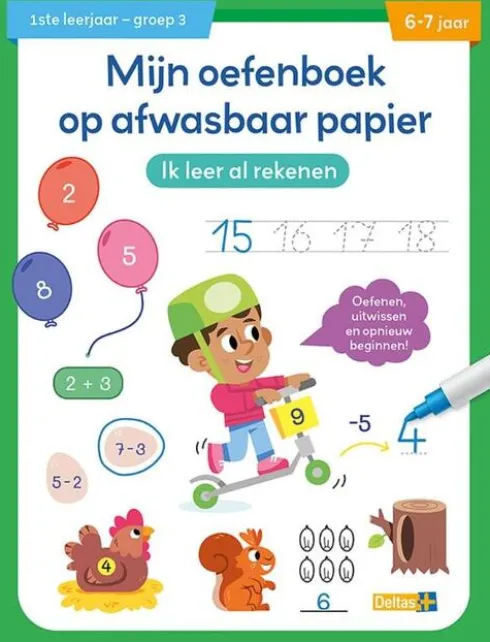 Mijn oefenboek op afwasbaar papier