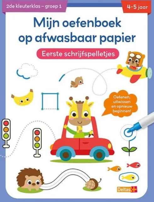 Mijn oefenboek op afwasbaar papier