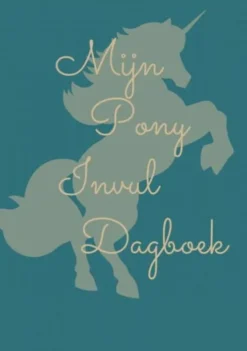 Mijn pony invul dagboek groen