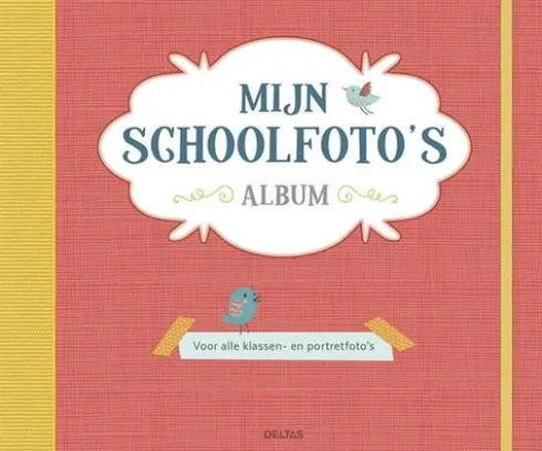 Mijn schoolfoto's Album (rood)