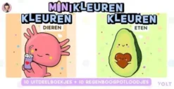 Minikleuren - uitdeelboekjes