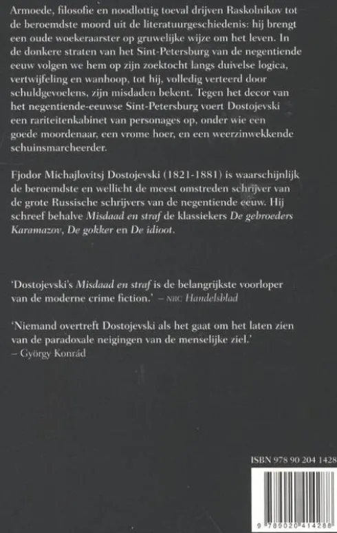 Misdaad en straf