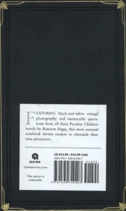 Miss Peregrine's Journal for Peculiar Children