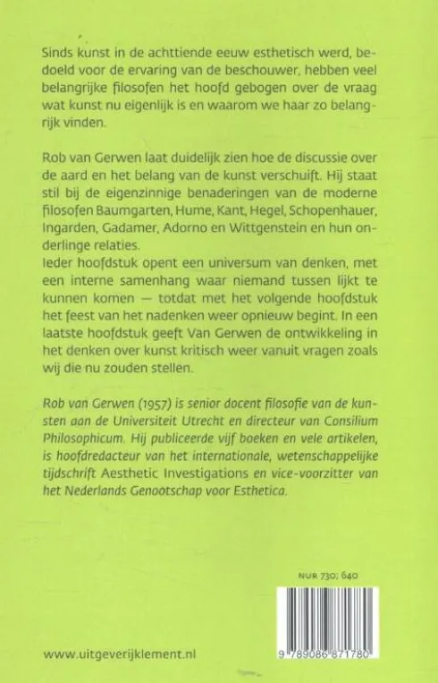 Moderne filosofen over kunst