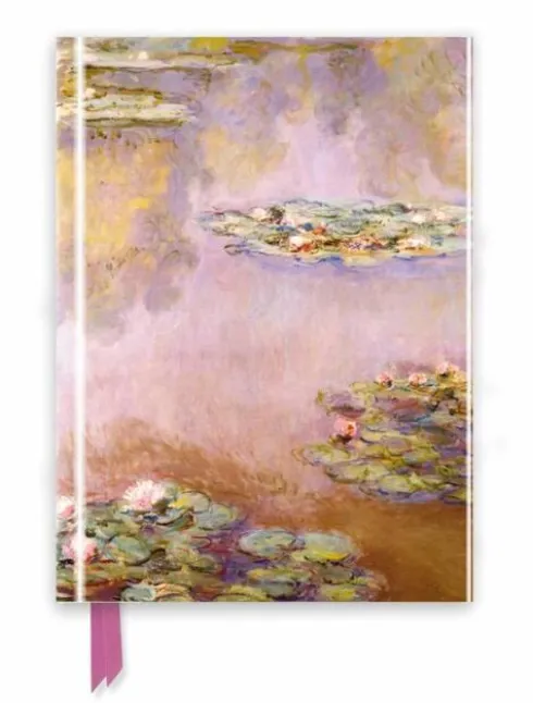 Monet: Waterlilies (Foiled Journal)