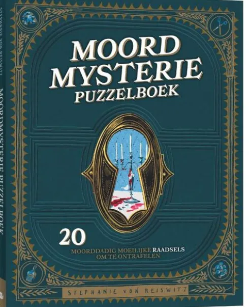 Moordmysterie puzzelboek