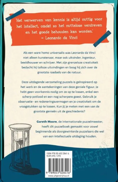 Mr. Brein Leonardo Da Vinci puzzelboek