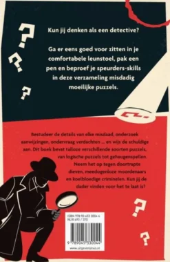 Mr. Brein Leunstoel detective puzzelboek