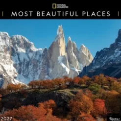 National Geographic: Most Beautiful Places 2027 Wall Calendar