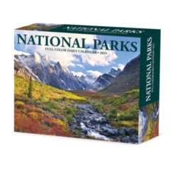 National Parks 2025 6.2 X 5.4 Box Calendar