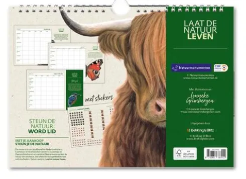 Natuurmonumenten familie planner 2027