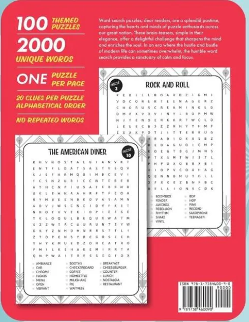 Nostalgic Word Search for Adults and Seniors (Large/Big Print)