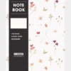 Notitieboek A5+ Washed Kraft Aquarel Bloemetjes