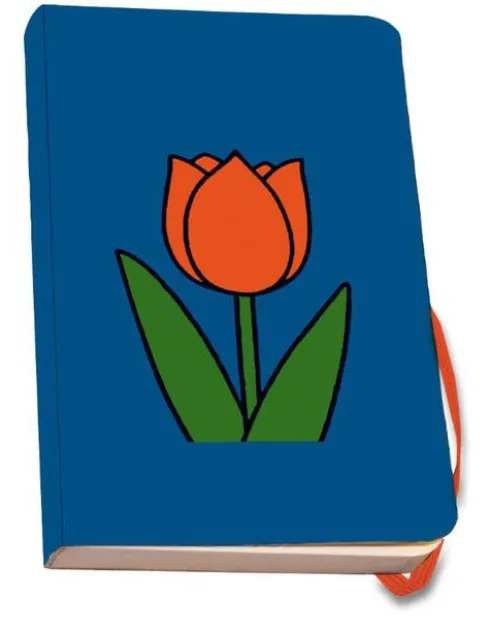Notitieboek A5, zachte kaft: Tulpen, Dick Bruna