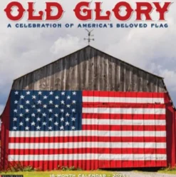 Old Glory 2025 12 X 12 Wall Calendar