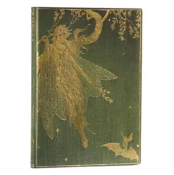 Olive Fairy (Lang’s Fairy Books) Midi Unlined Softcover Flexi Journal (Elastic Band Closure)