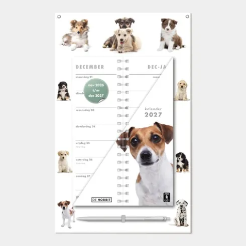 Omslagkalender Honden 2027